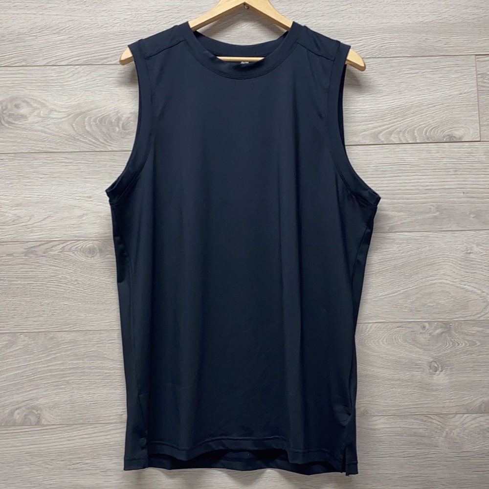 Men’s Black Sport Sleeveless Top